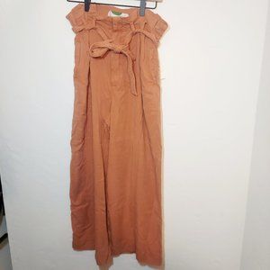 Anthropologie Tie Waist Pants